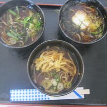 三味そばの様子