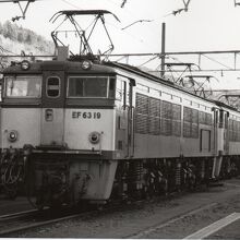 横川機関区構内