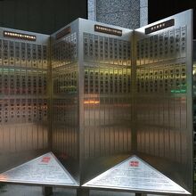 歴代優勝校のパネルです。