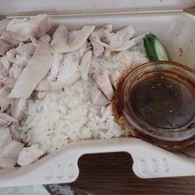 テイクアウトのカオマンガイ