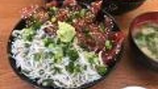 まぐろ丼が最高！