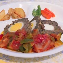 ミートローフ美味しかった！