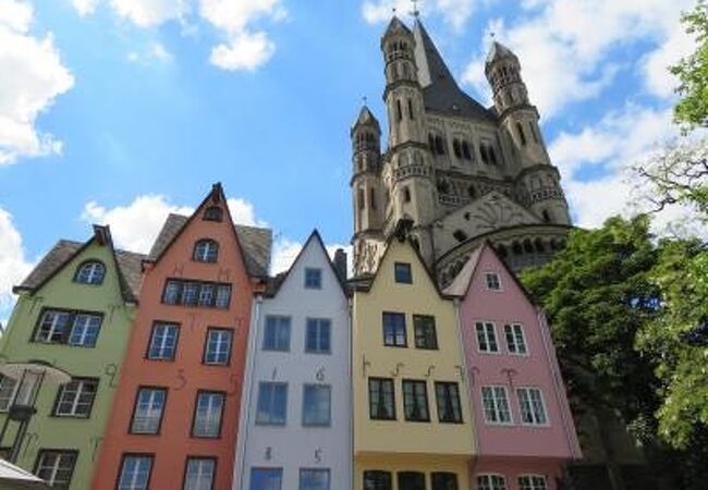 2019年5月Koln ケルン　Fischmarkt　フィッシュマルクト広場♪