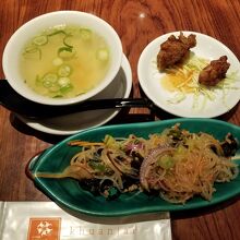 ランチについているセット