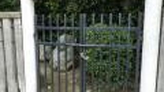 吉備姫王墓の猿に似た石造