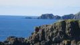 澄んだ海が見えました