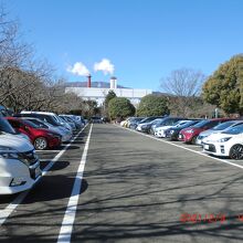 帰るころには乗用車が多くなりました