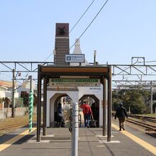 銚子駅の乗り場です