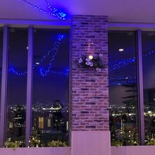 室内にイルミネーションも！