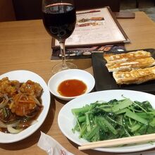 ちょい飲みセット料理３品