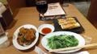 ちょい飲みセットがお得な中華料理店