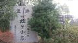 源頼朝が２０年間、流人生活を過ごしたところ