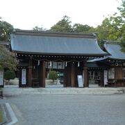 静かな神社でした