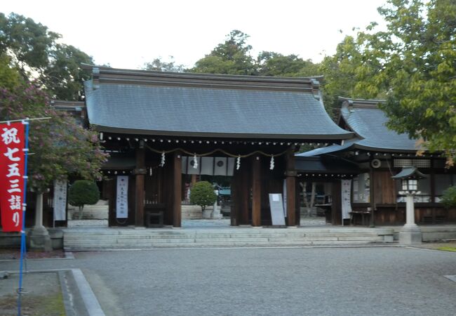 静かな神社でした