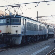 横川機関区構内