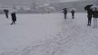 雪の三の丸広場