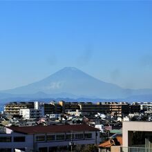 湘南江の島駅のテラスから