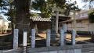武神の諏訪神社を勧請