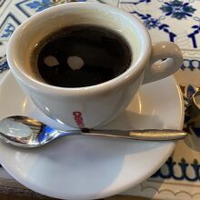 ランチコースのコーヒー