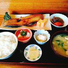 ホッケ焼き定食780円