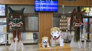 秋田３大シンボルが演出する空港　～　秋田空港