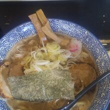 濃厚スープが旨い！