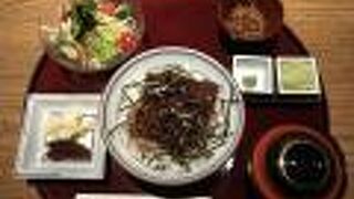 まぶし丼ランチをいただきました