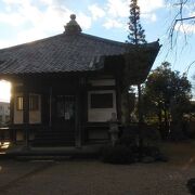 落ち着いた雰囲気のある本庄七福神めぐりのお寺