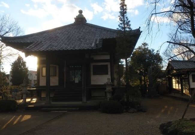 落ち着いた雰囲気のある本庄七福神めぐりのお寺