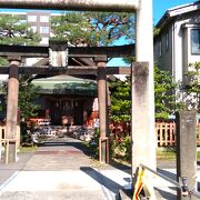 歴史を感じる神社