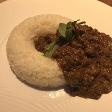 ランチのドライカレー