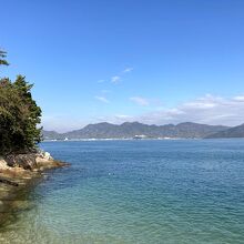 景色も綺麗です。