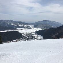 スキー場です。