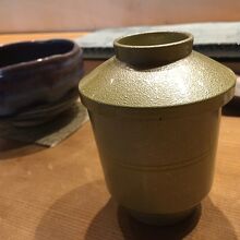 最後の味噌汁です。