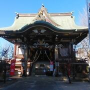 高田馬場の高台にある神社