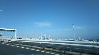 おーっ 久しぶりのベイブリッジ！(*^^*)