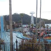 浜名湖のほとりにある遊園地です。