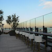 6階のルーフトップ。コロナ後にはバーになる？