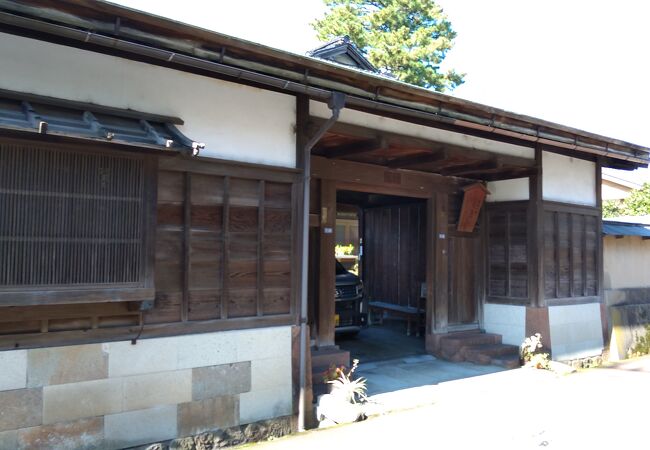 古い加賀藩士のお屋敷