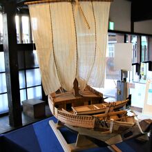 北前船の模型