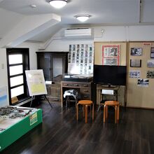 2階の展示室