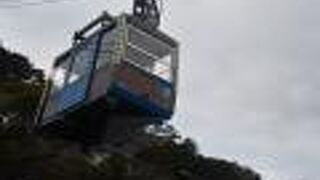 猫ちゃんも乗るロープウェイ