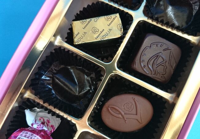 レオニダスのチョコレート