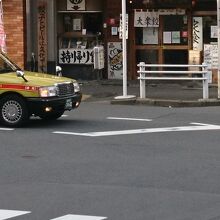 牛込北町の交差点