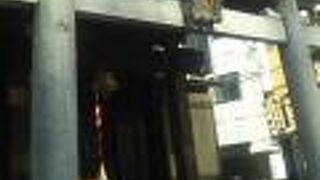 こじんまりした神社