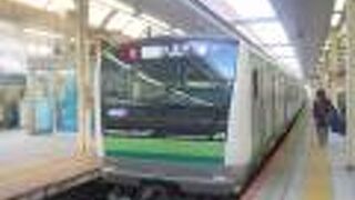 東神奈川駅から乗り込む