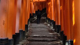 歩きやすい靴で