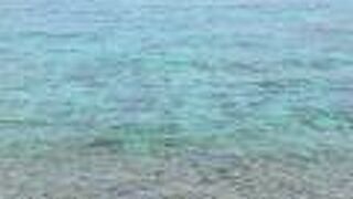 絵にかいたように美しいビーチ