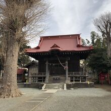 神社の拝殿