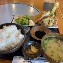 今回いただいた料理です。